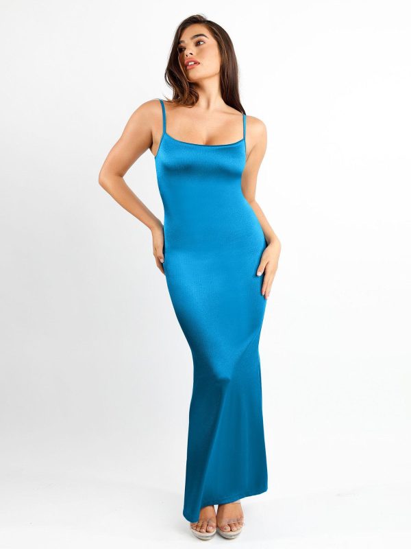Shapewear Shine Maxi Slip Dress