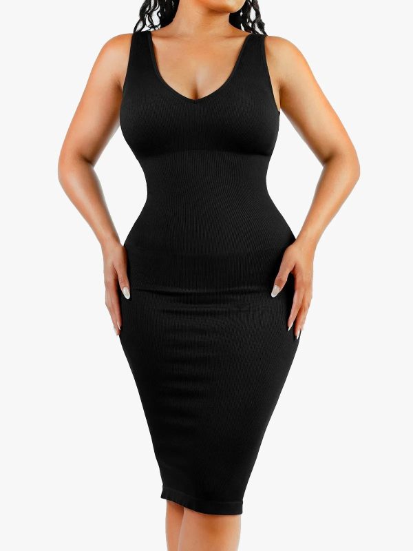 Shapewear Seamless Sleeveless Dress Set